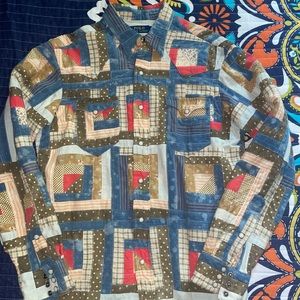 Polo Ralph Lauren quilted button up shirt
